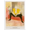 Fine Art Poster - The Seated Clowness - Lautrec